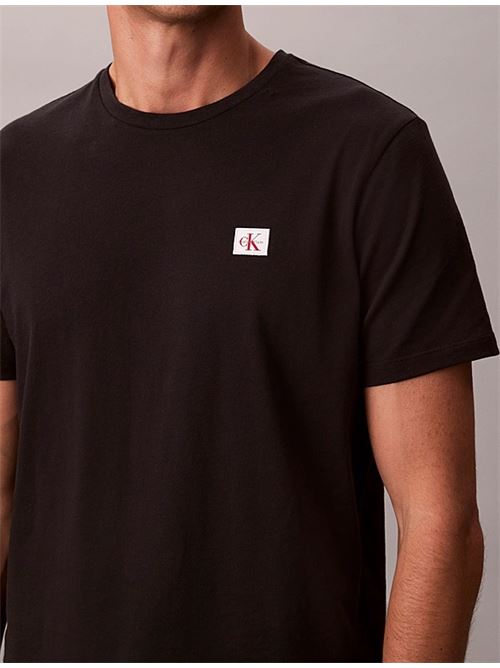 ss badge 30s jersey classic tee CALVIN KLEIN JEANS | LV04RC272GUB1